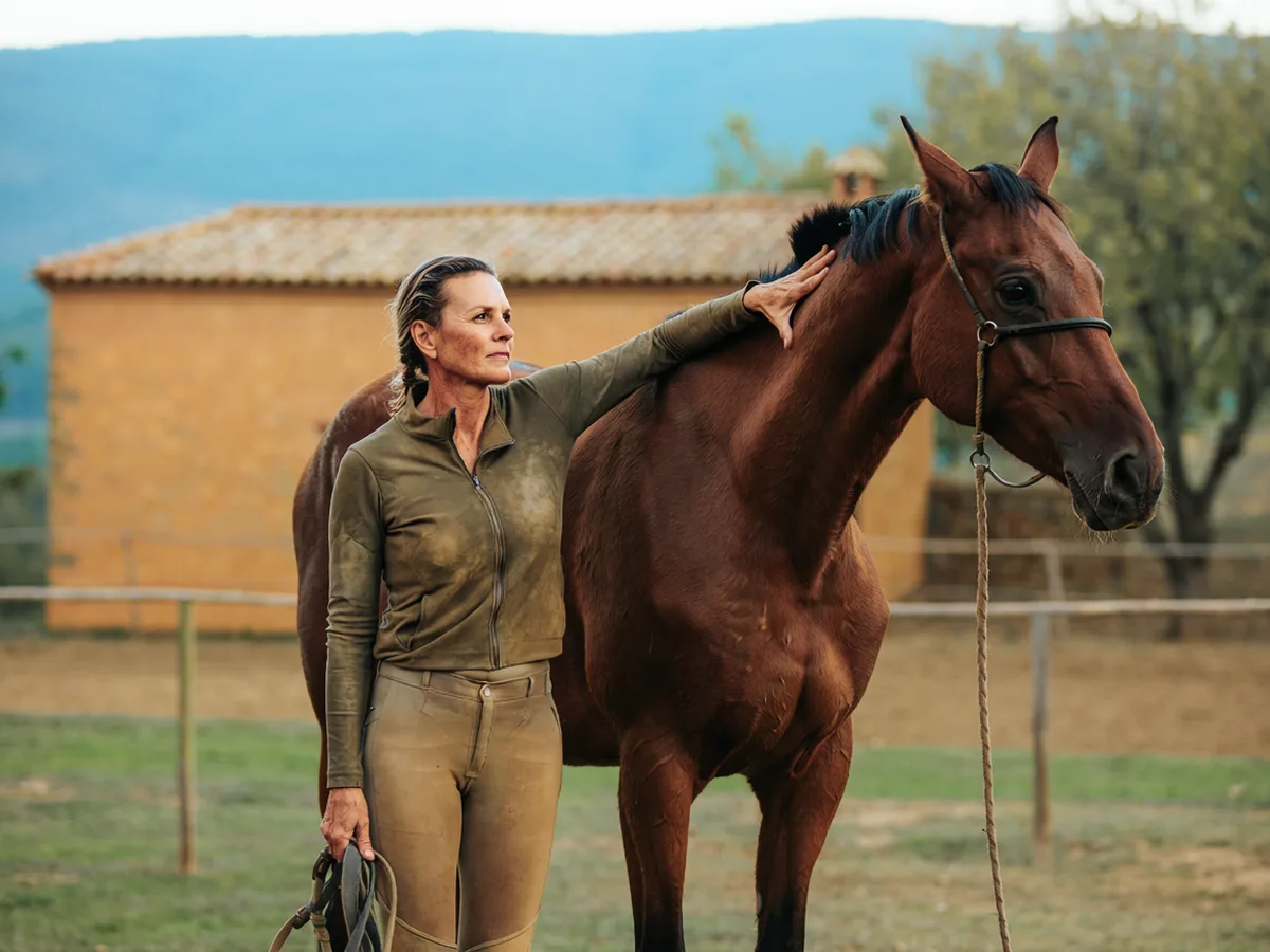 Cours d'équitation à Versailleux, Ain