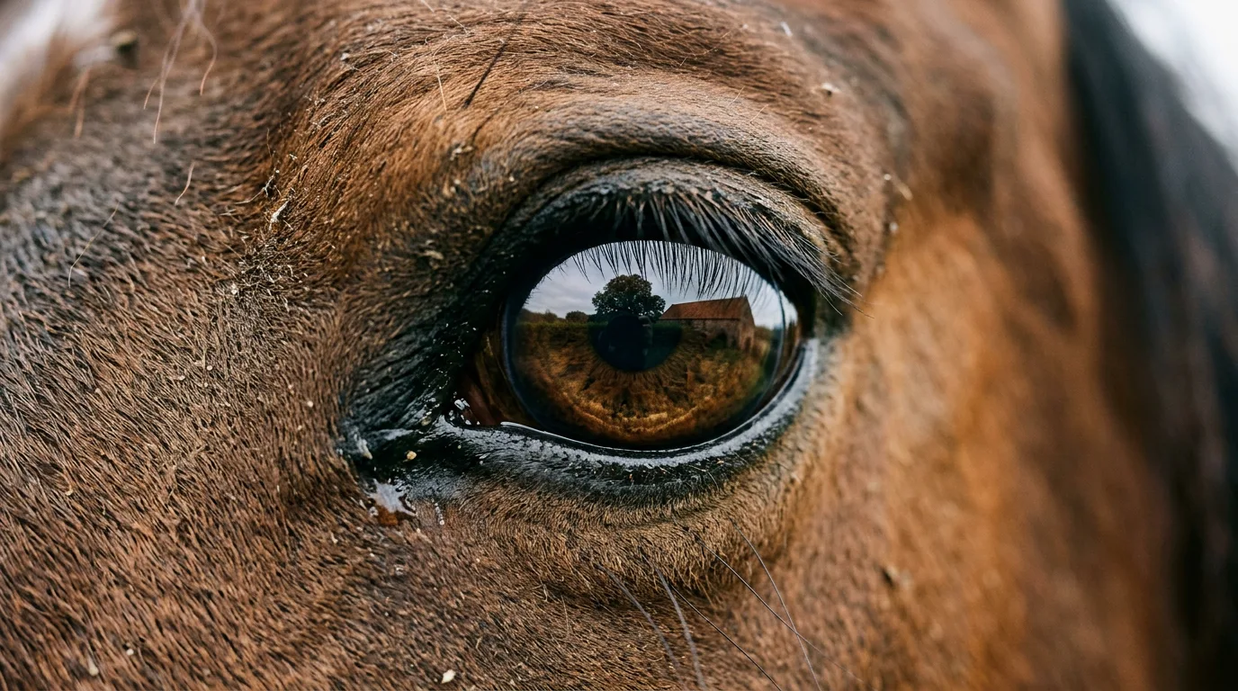 Un regard de cheval, Domaine de Versailleux, Versailleux